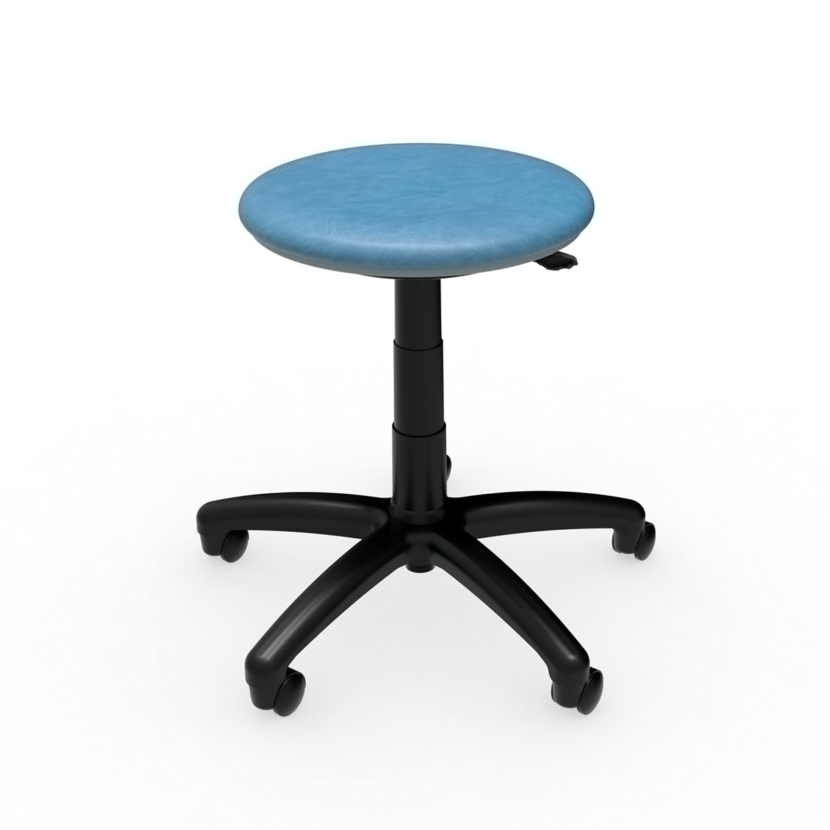 Treatment Stool Foot Blue Upholstery